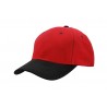 Cap - mod. 4199:Red, Cotton, Black